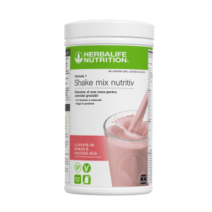 Shake proteic formula 1 fără alergeni zmeură și ciocolată albă 550g